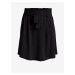Černá krátká sukně se zavazováním VILA Vero