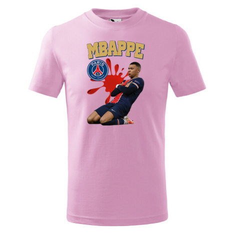 Dětské tričko s potiskem Kylian Mbappé -  dětské tričko pro milovníky fotbalu BezvaTriko