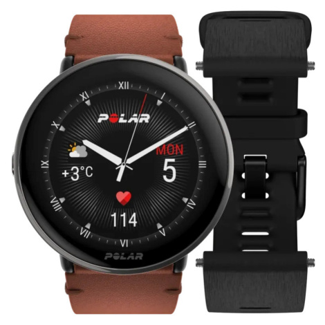 Polar Polar Ignite 3 Titanium SET s náhradním řemínkem, vel. M-L