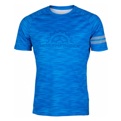Pánské tričko Northfinder Derinky blue