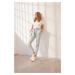Trendyol Light Blue More Sustainable Belted High Waist Mom Jeans