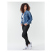 G-Star Raw Midge Zip Mid Skinny Wmn Černá