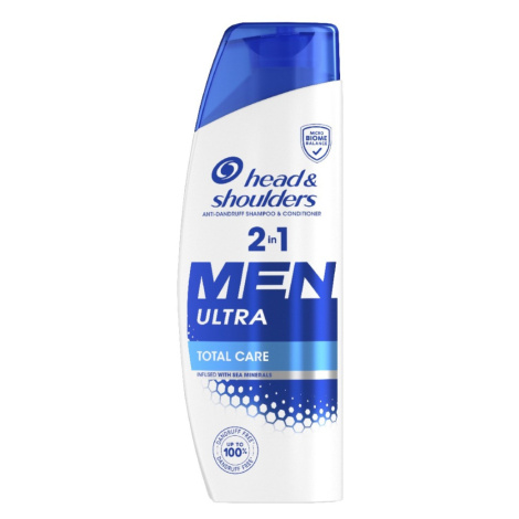 Head&Shoulders Anti-Hairfall 2v1 Men Ultra Šampon proti lupům 330 ml HEAD & SHOULDERS