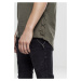 Lace Up Long Tee - olive