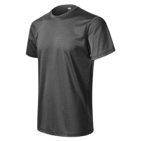 ESHOP - Pánské tričko CHANCE 810 - černý melír
