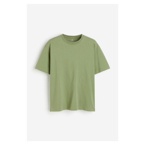 H & M - Tričko Loose Fit - zelená H&M