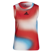 Dámské tílko adidas Melbourne Printed Match Tank White/Red/Blue S