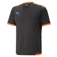 Puma TEAM LIGA JERSEY TEE Pánské fotbalové triko, černá, velikost