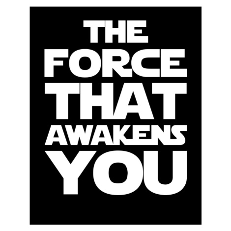 Dětské body Star Wars - THE FORCE THAT AWAKENS YOU BezvaTriko
