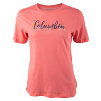 Columbia BLUEBIRD DAY RELAXED CREW NECK Dámské tričko, růžová, velikost