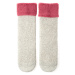 Vlněné ponožky Vlnáč Kožich světle růžový Fusakle