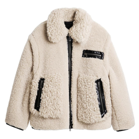 Desigual Zimní kabát hnědá