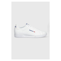Kožené sneakers boty Reebok Classic NPC II bílá barva