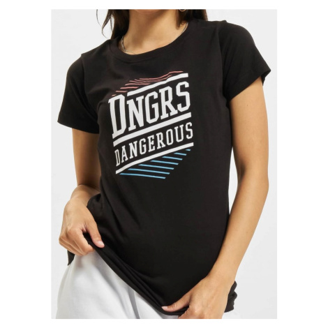 Dámské tričko Dangerous DNGRS / T-Shirt Tackle in black
