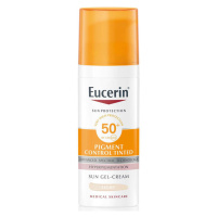 Eucerin Ochranný tónovací gelový krém na obličej SPF 50+ Pigment Control Tinted (Sun Gel-Cream) 