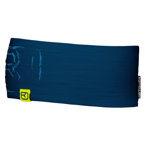 Čelenka Ortovox 120 Tec Logo Headband Barva: modrá