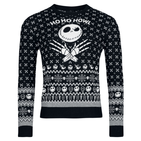 The Nightmare Before Christmas Ho Ho Howl Pletený svetr vícebarevný