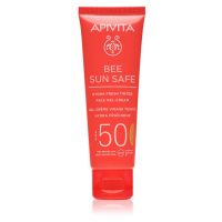 Apivita Bee Sun Safe tónovaný gel krém SPF 50 50 ml