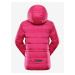 Růžová dětská oboustranná zimní bunda ALPINE PRO EROMO