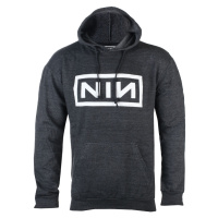 mikina s kapucí pánské Nine Inch Nails - Classic Logo - ROCK OFF - NINHD03MC