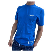 Pánské triko Guess U1GA22 modré | modrá