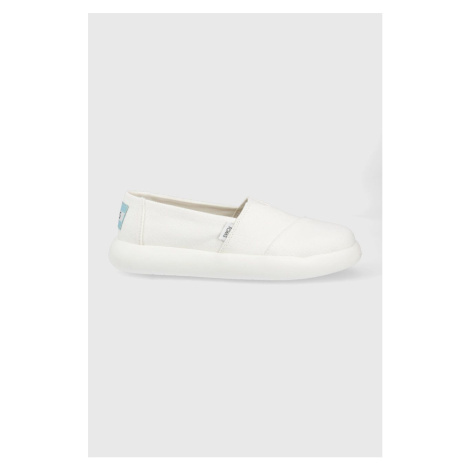 Espadrilky Toms Alpargata Mallow bílá barva