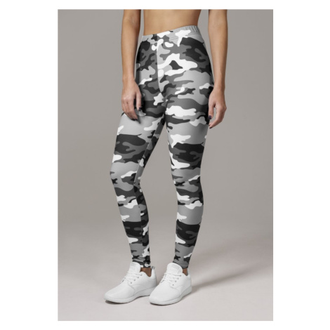 Ladies Camo Leggings - snow camo Urban Classics