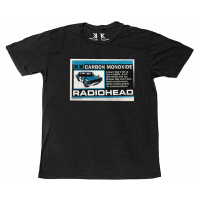 Radiohead tričko, Carbon Patch Organic Black, pánské