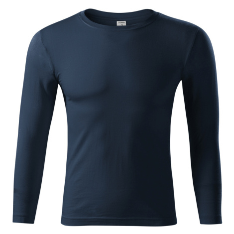 Piccolio Progress Ls Unisex tričko P75 námořní modrá