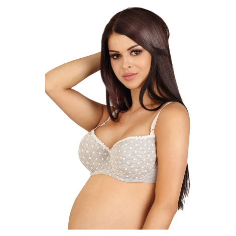 lupo Mateřská podprsenka Lupoline 1690 Barva: Šedá