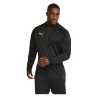 Pánské tréninková lehká mikina 1/4 Zip 657950 45 Černá - Puma