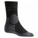 FALKE Sportovní ponožky 'RU3' tmavě šedá / ohnivá červená / černá