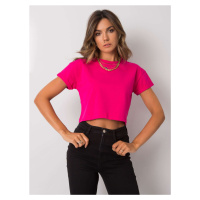 FUCHSIOVÝ DÁMSKÝ CROP TOP -FUCHSIA Tmavě růžová