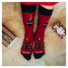 Ponožky Retro vánoce Fusakle