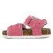 Colors of California Baby sandal denim and studs Modrá