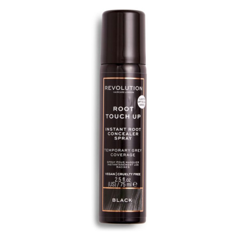 Revolution Haircare Root Touch Up Spray Black Přeliv 75 ml
