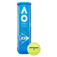 Dunlop AUSTRALIAN OPEN Tenisové míče, žlutá, velikost