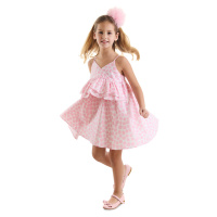 mshb&g Pink Polka Dot Girl Poplin Dress