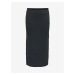 Černá svetrová midi sukně Jaqueline de Yong Liva