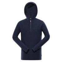 Nax Polin Pánský svetr s kapucí MPLY134 mood indigo