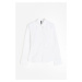 H & M - Košile's ramenními vycpávkami - bílá
