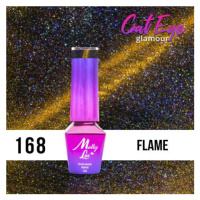 168. MOLLY LAC gél lak - Cat Eye Glamour Flame 5ml