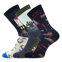 BOMA® ponožky 057-21-43 15/XV mix B - kluk 3 pár 120681
