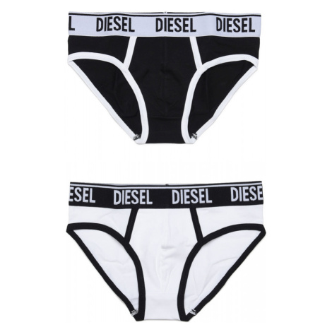 Spodní prádlo diesel um-andre 2-pack-basic und short černá