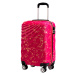 Příruční kabinový cestovní kufr ROWEX Pulse žíhaný Barva: Růžová žíhaná