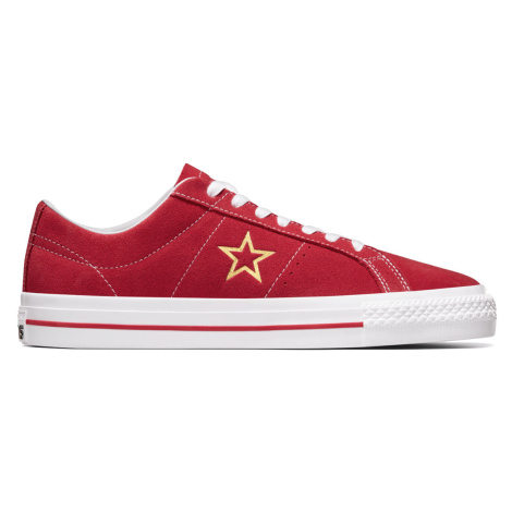 Converse One Star Pro Suede Ženy - Tenisky Converse - Červená - A06646C-5 - Size: