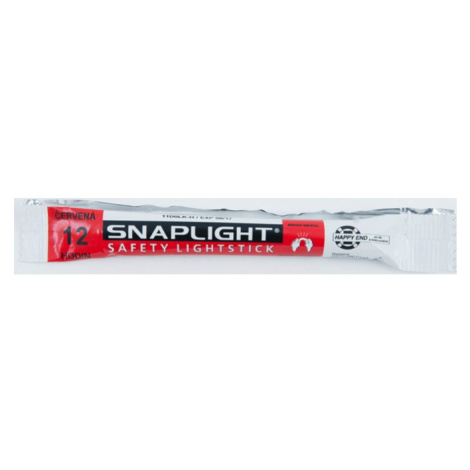 Světlo chemické Snaplight 12 cm červené Happy End