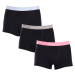 GANT 3PACK pánské boxerky černé M