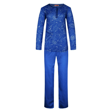 Sára dámské pyžamo dlouhý rukáv 2299 tmavě modrá