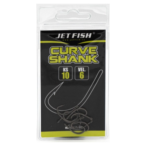 Jet fish háčky curve shank 10 ks - 6